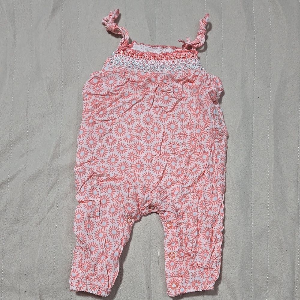 Egg New York Pink Floral Kids Romper